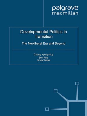 cover image of Developmental Politics in Transition